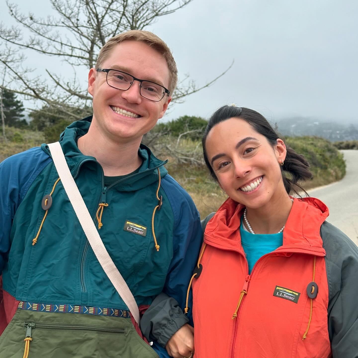 Small nature walk for California trip for cousin Louie and Mica's wedding