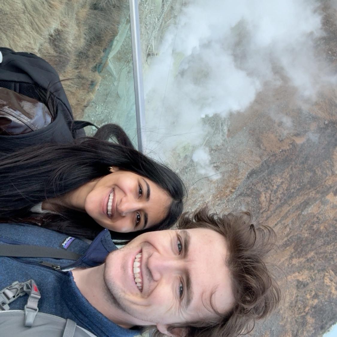 We went to Hakone, Japan, a town full of natural hot springs