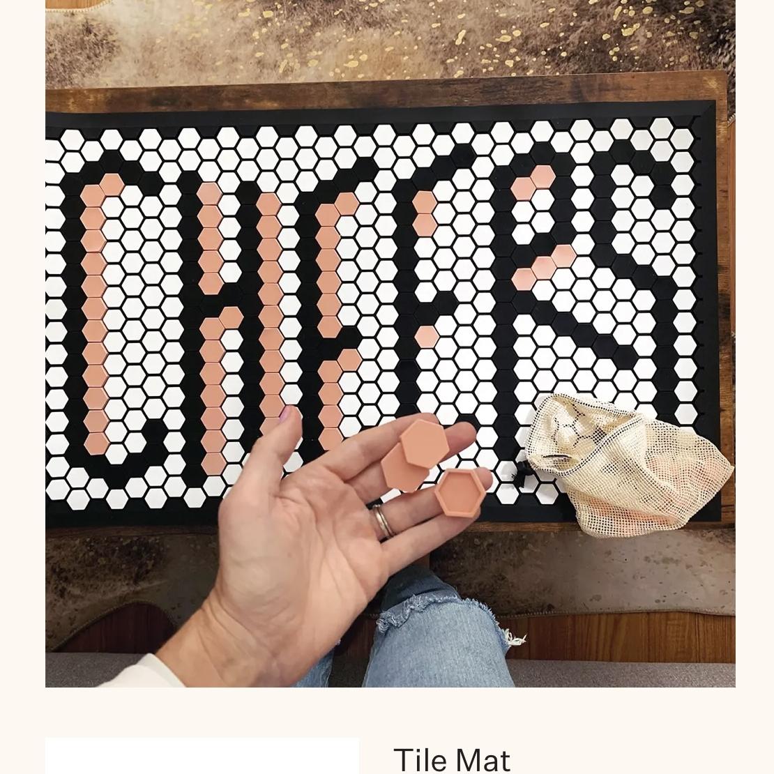 Tile Mat-Black Standard