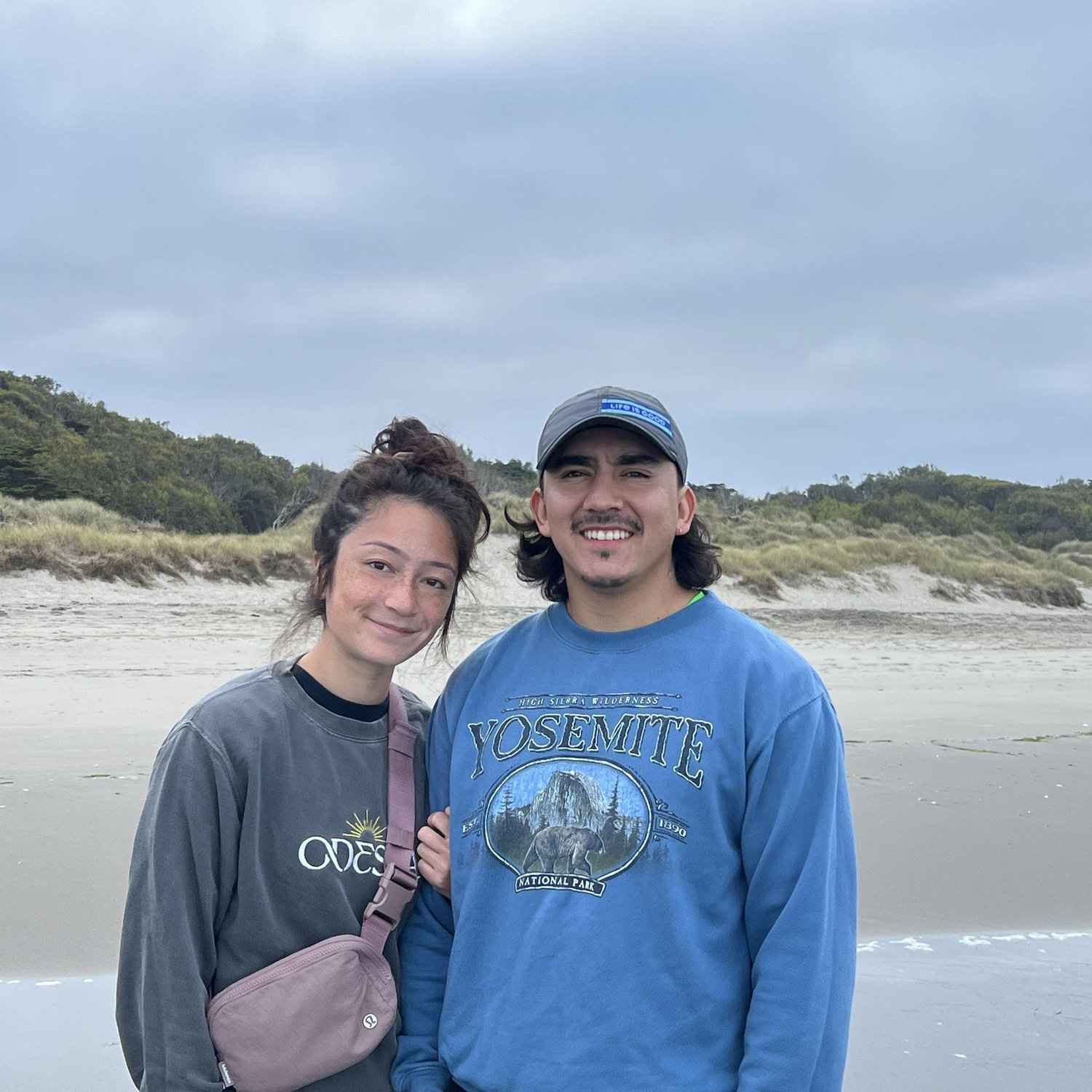 J&J at Pajaro Dunes.