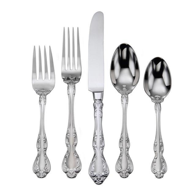 Mandolina 65 Piece Flatware Set, Service for 12