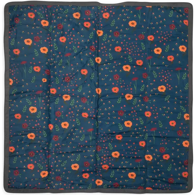 Indoor/Outdoor Blanket, Midnight Poppy (Large)