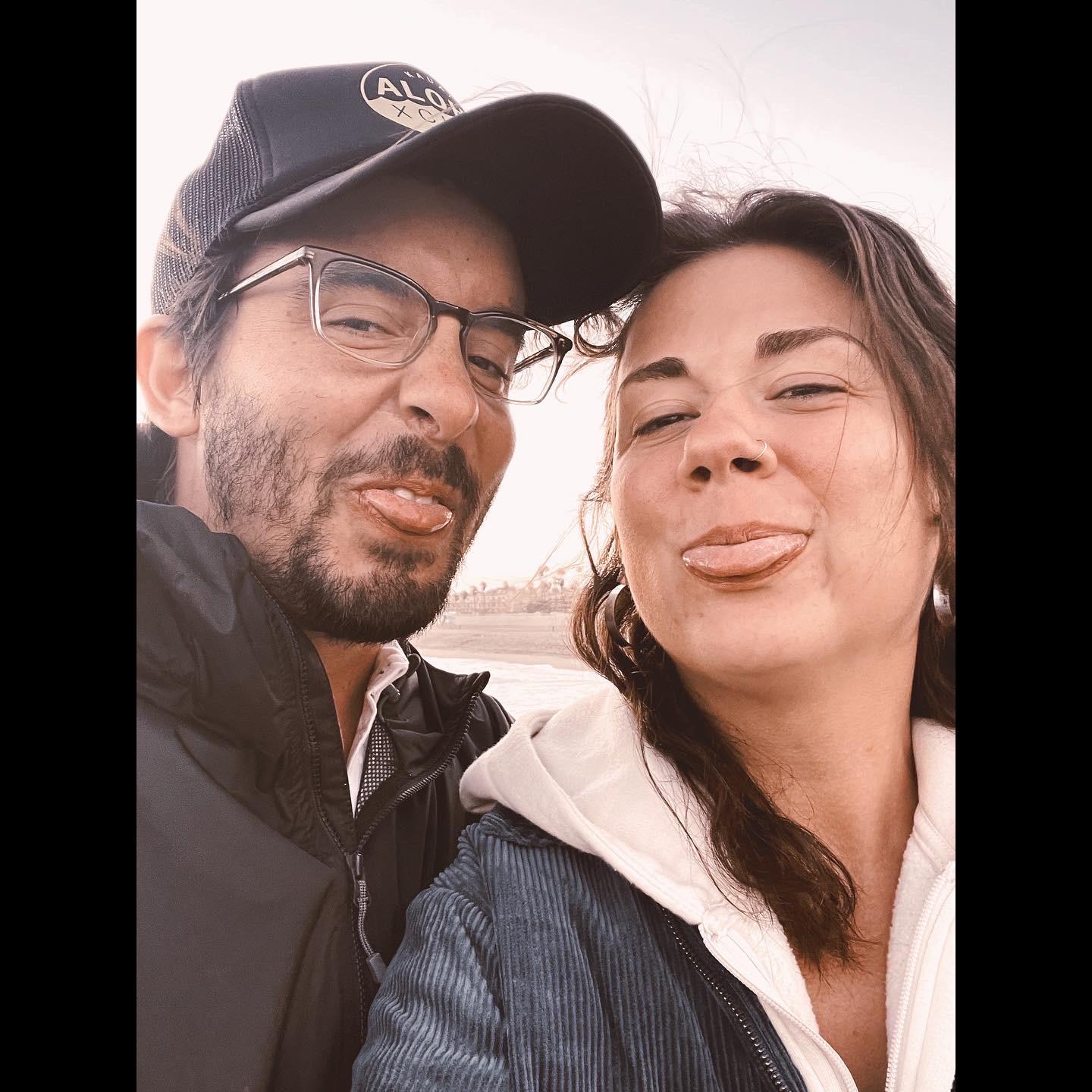 Our second sunset together.