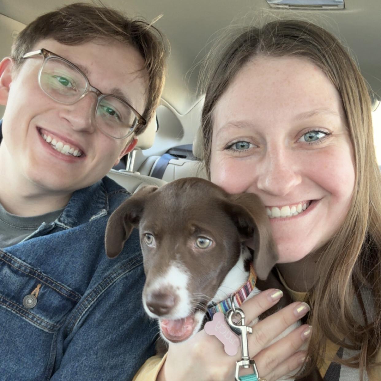 When we got Lucy!!