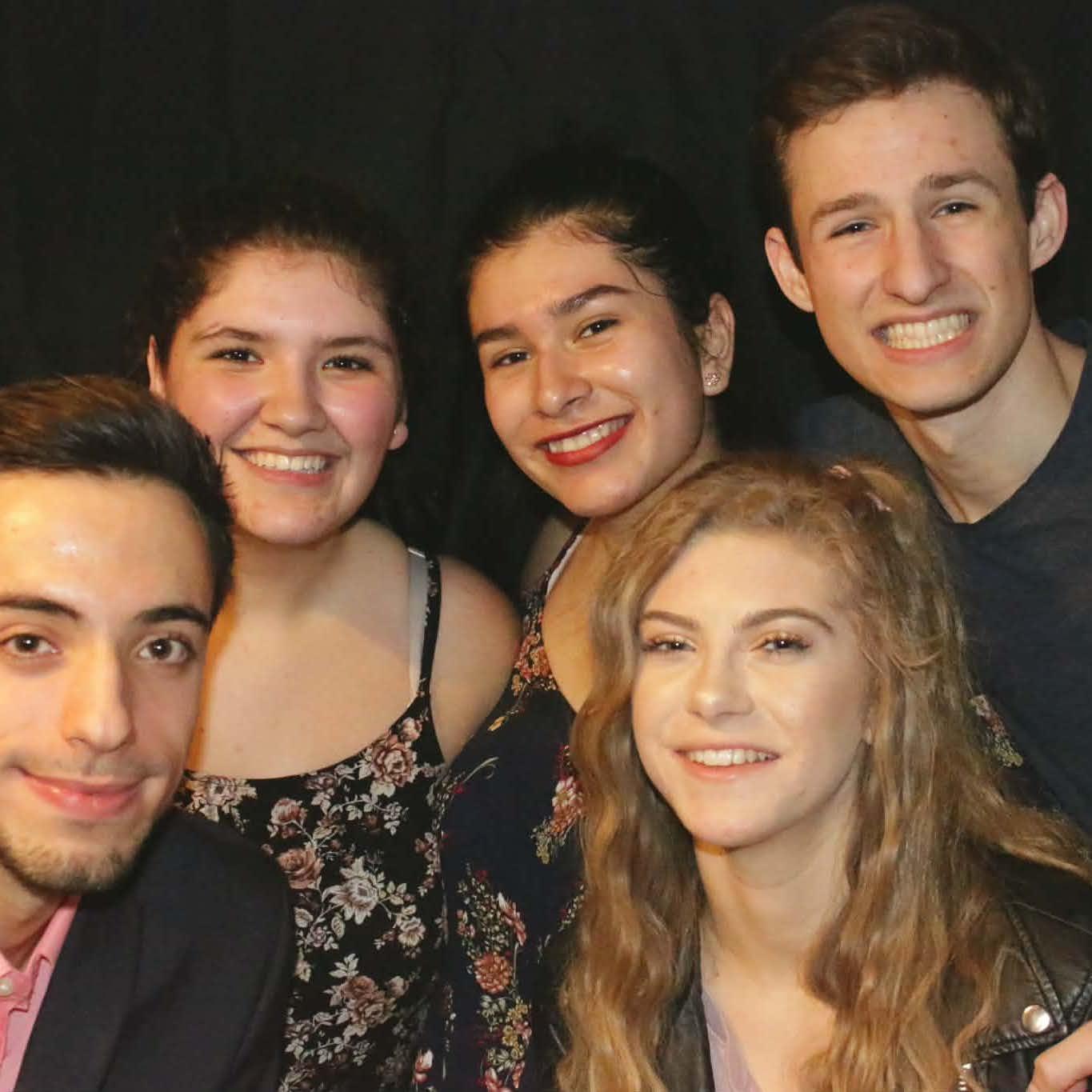 Salsa night - 2018 (first photo of Cody and I together).