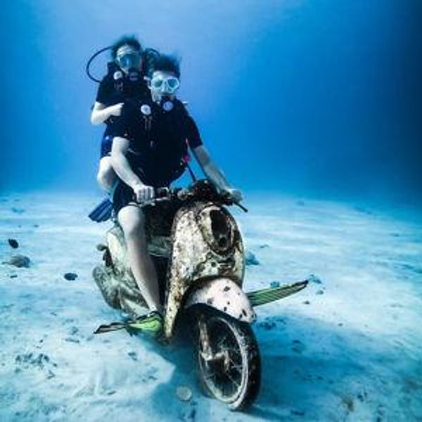 Into the deep blue