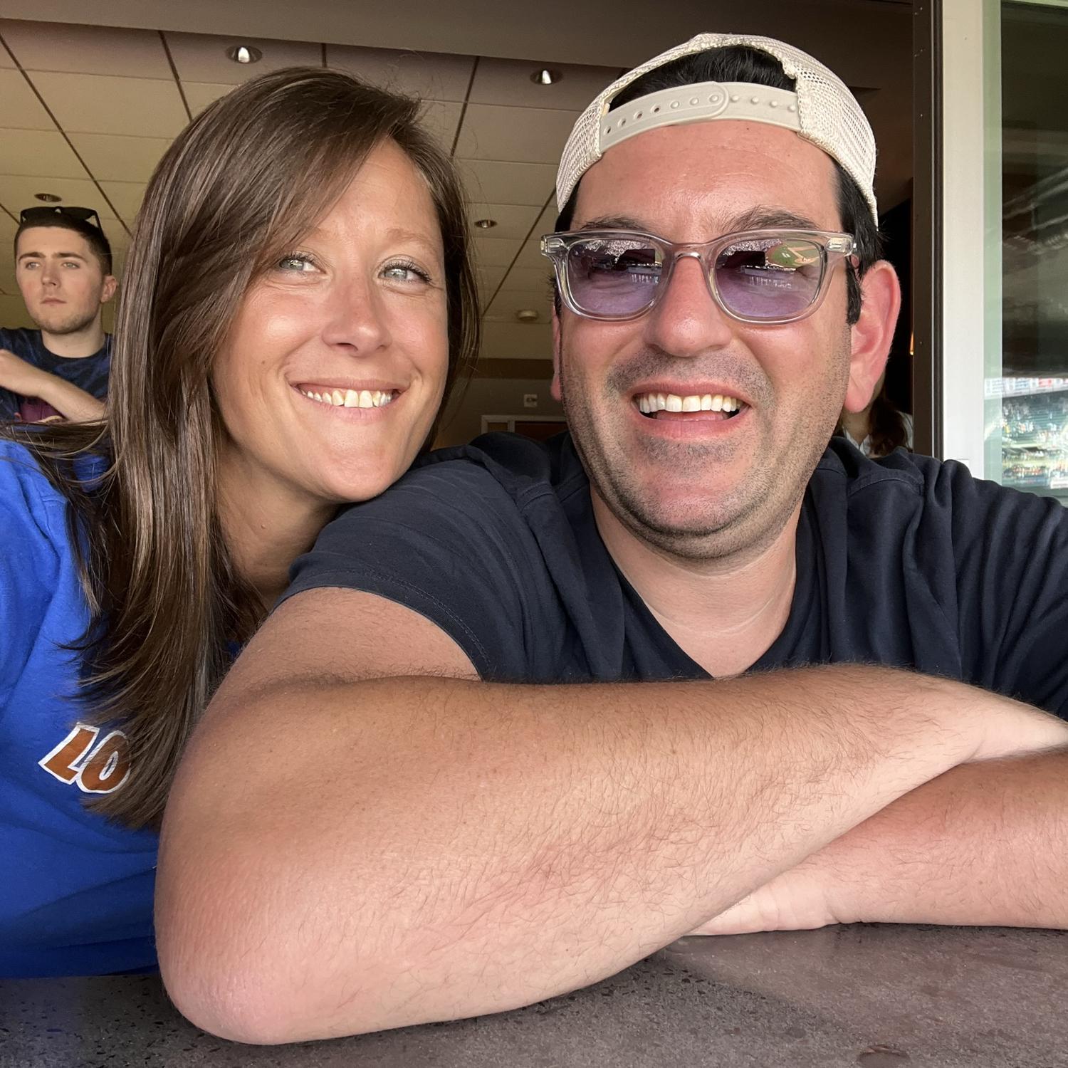 Taking in a Mets game!