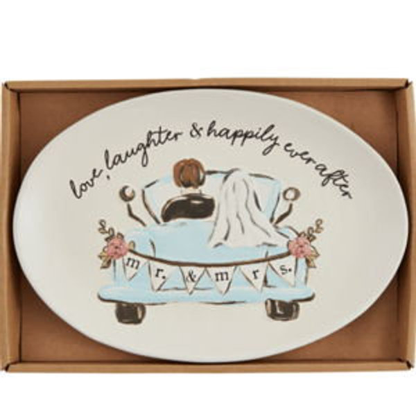 Wedding Boxed Sentiment Plate