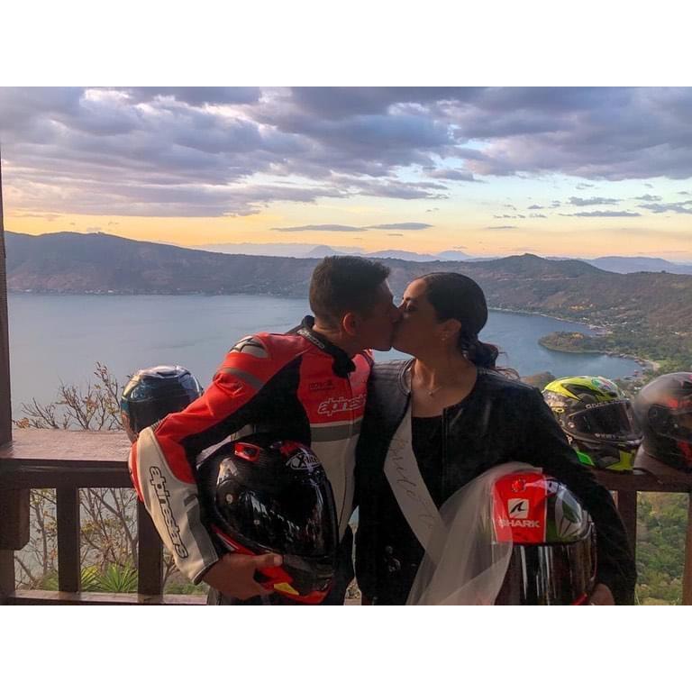 My primera vez en moto.