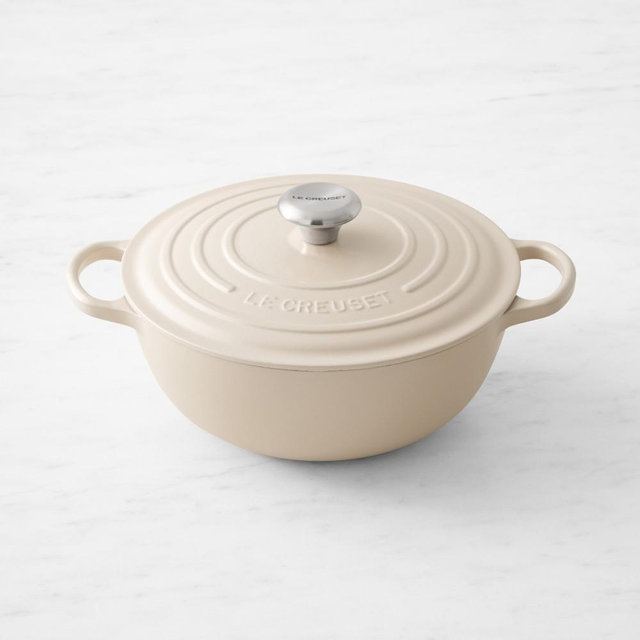 Le Creuset Enameled Cast Iron Soup Pot, 4 1/2-Qt., Brioche