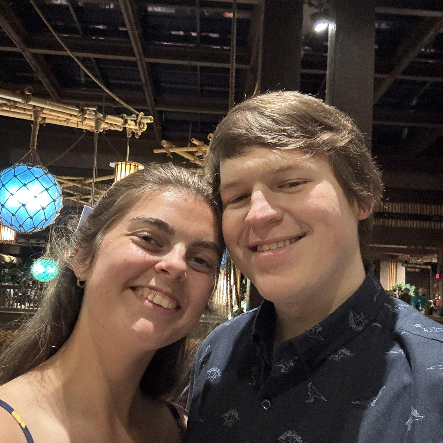 Zeke visited Emily halfway through her program to celebrate their 7-year anniversary! It was also the longest they had ever been apart.