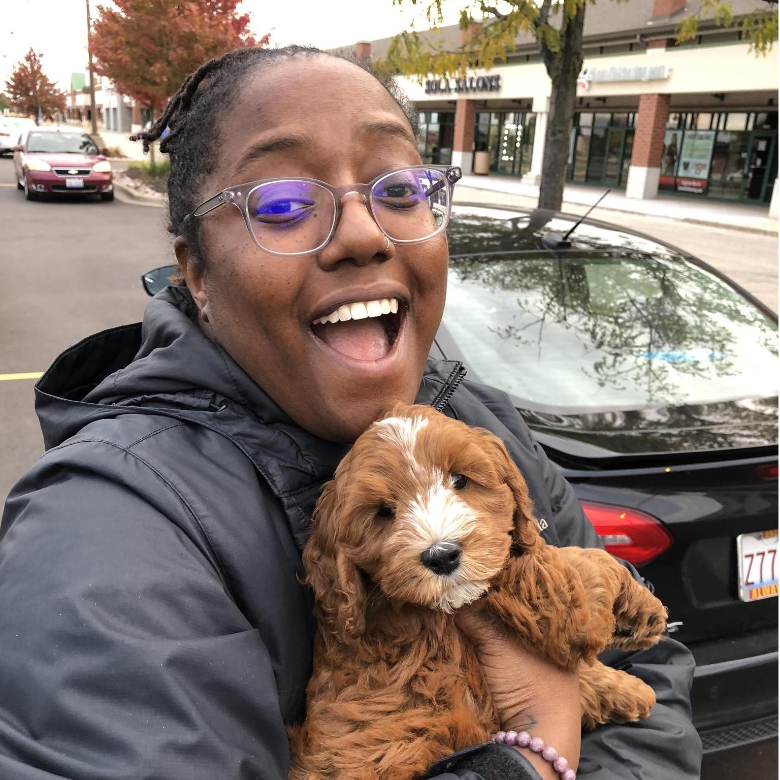 Becoming puppy moms