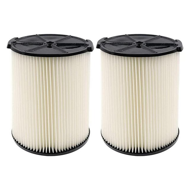 VF4000 Replacement Filter for 5-20 Gallons and Larger Vacuum Cleaner, Replacement VF4000 Filter (2 Pack)