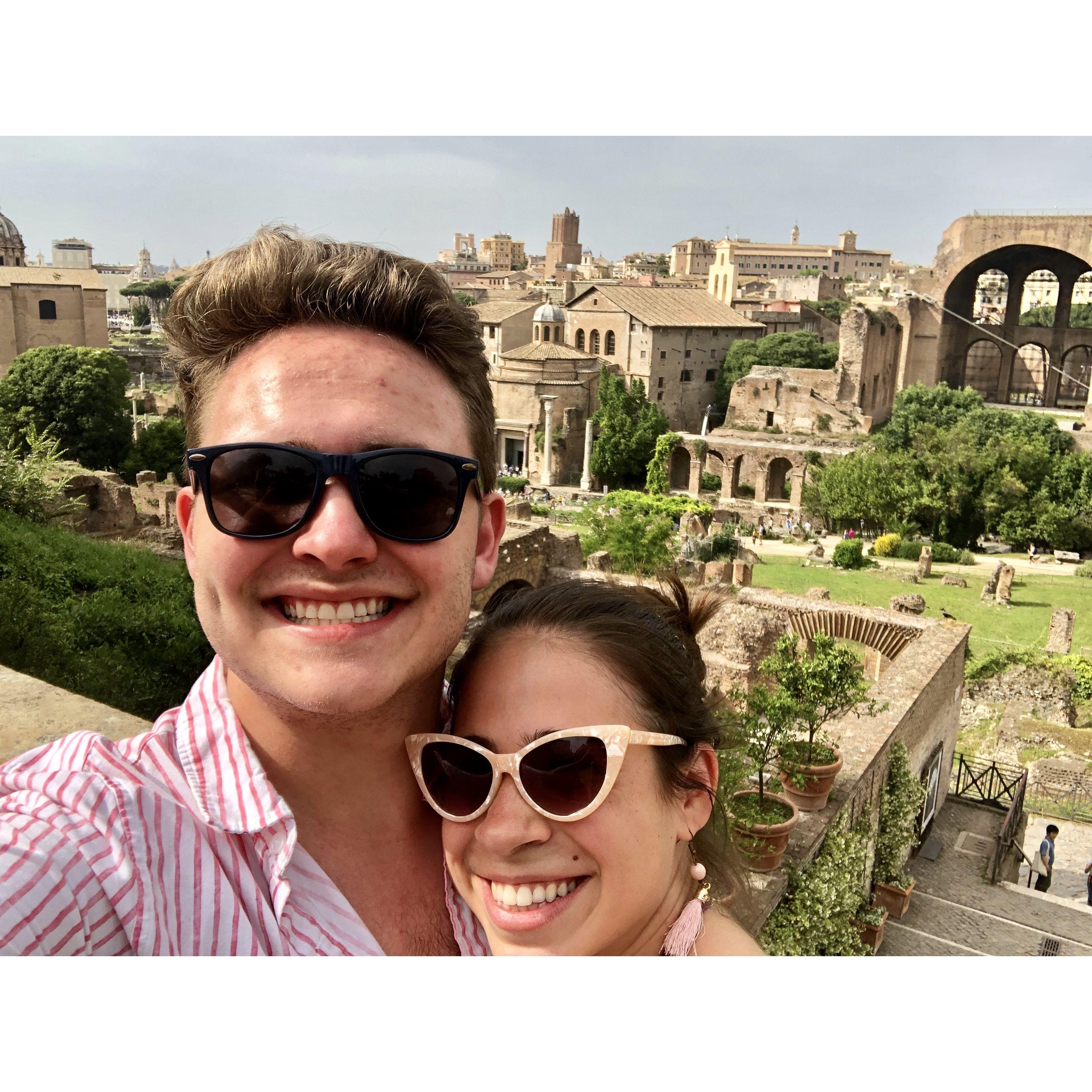 our first time in italy <3