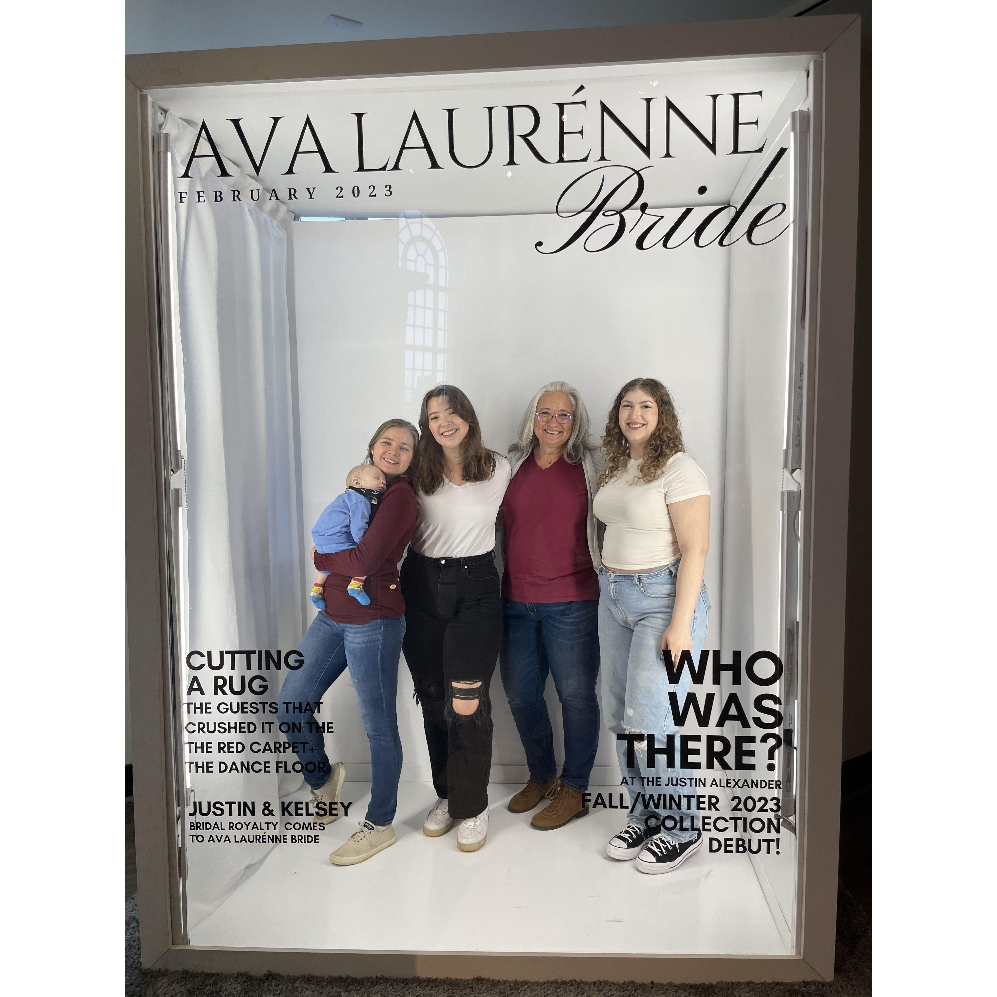 Rachel found her wedding dress at Ava Laurenne Bride-
2023