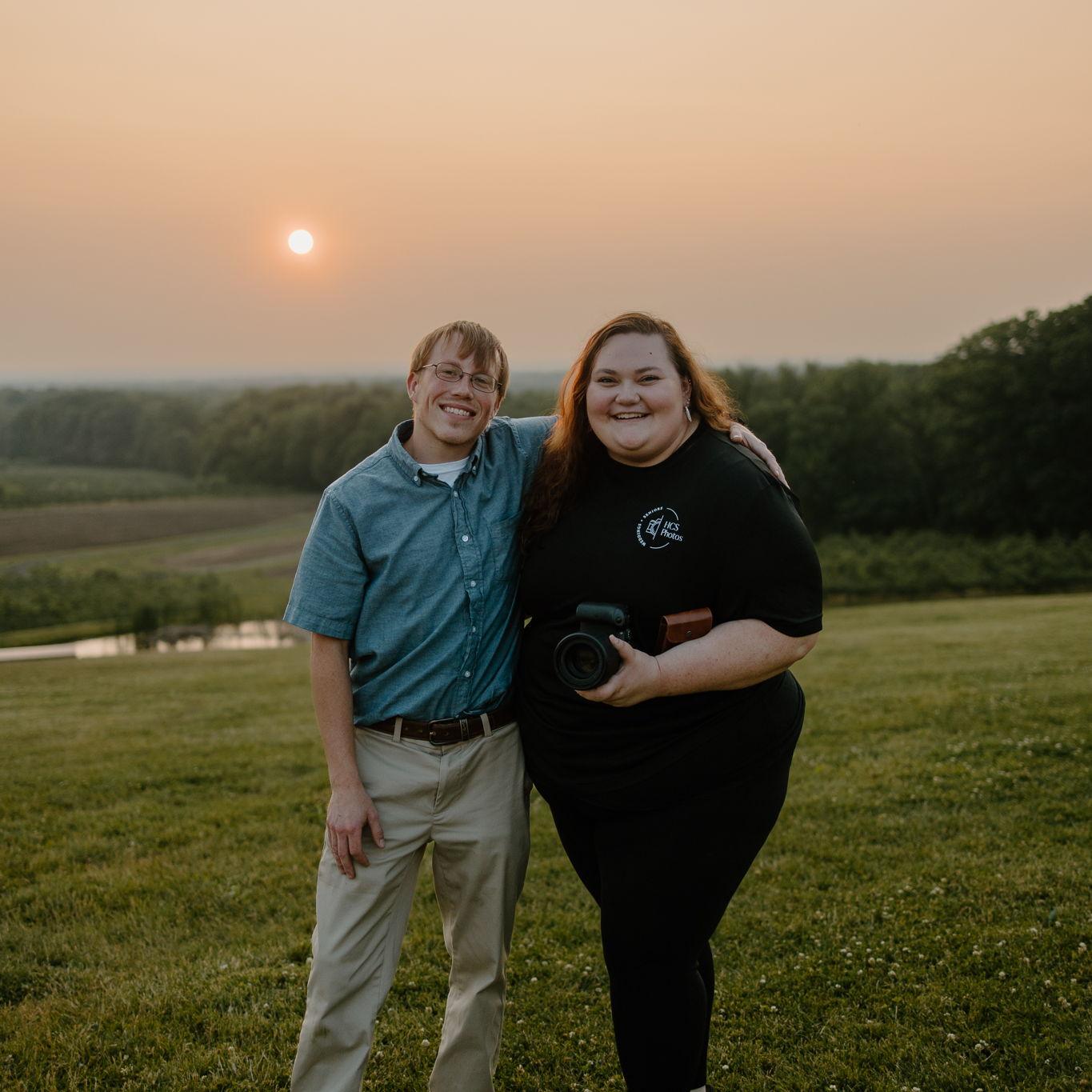 The first wedding we worked together!