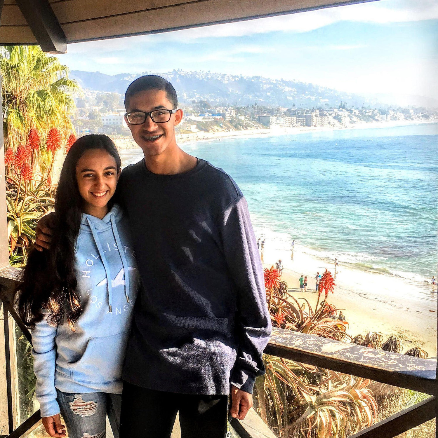 Our first date