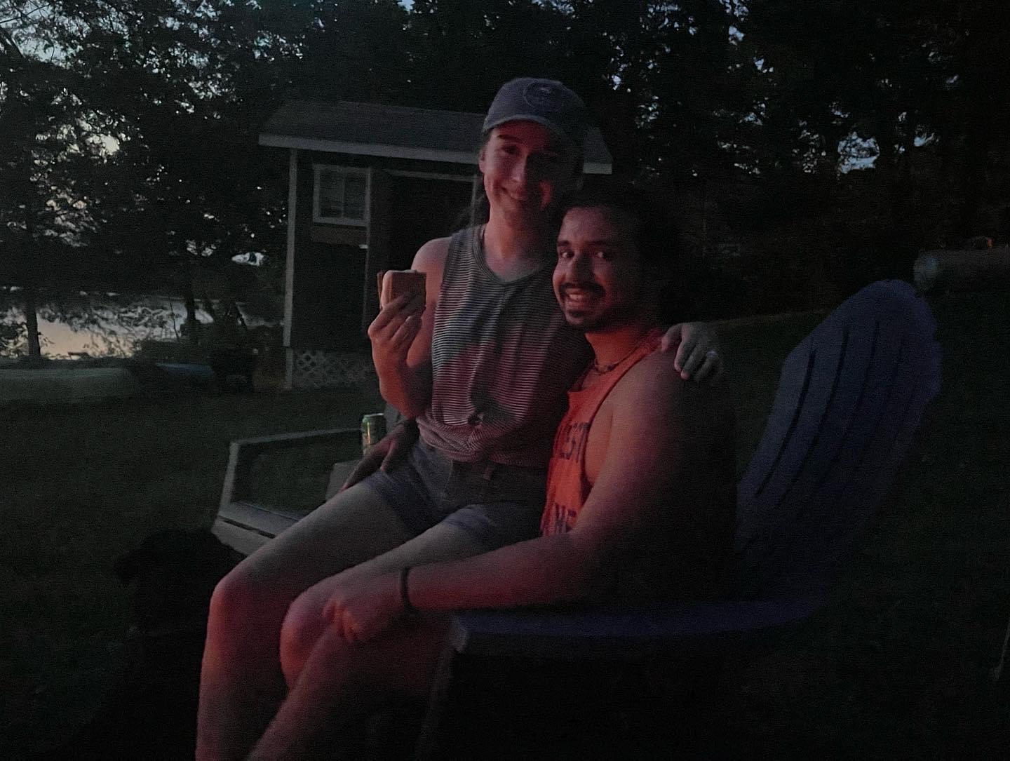 This photo was taken during our last Memorial Day weekend together as an engaged couple. - May 29, 2022