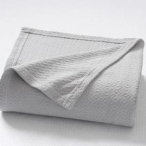 Diamond Organic Blanket, King/Cal. King, Smoke