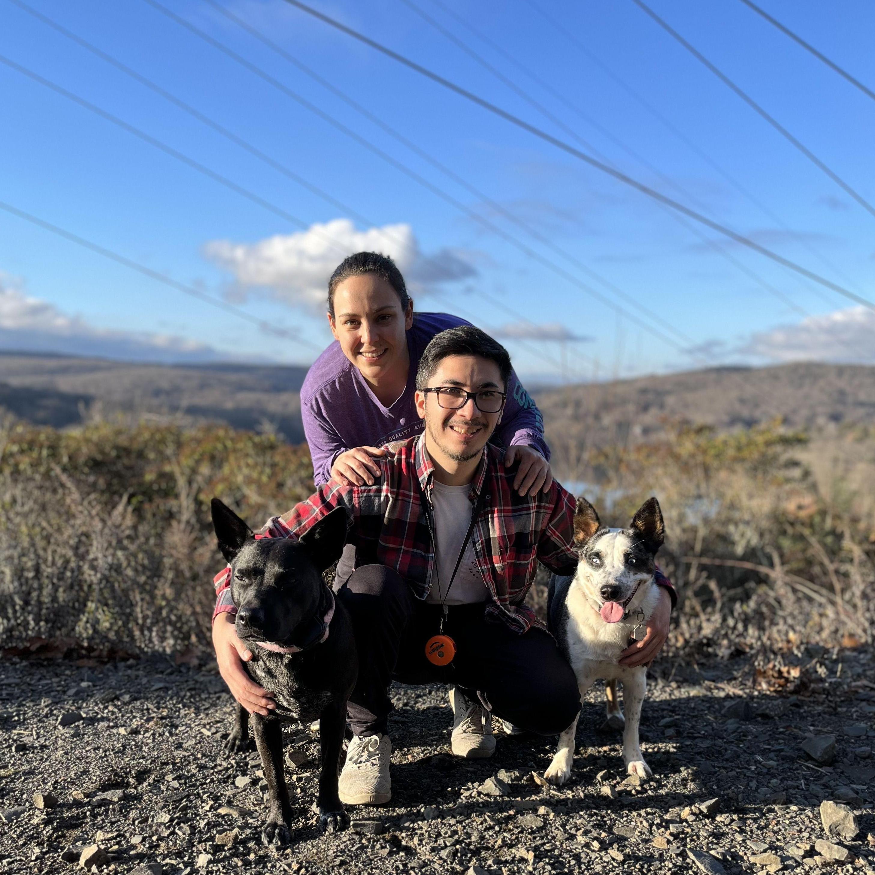 Hiking with our girls, something we love to do