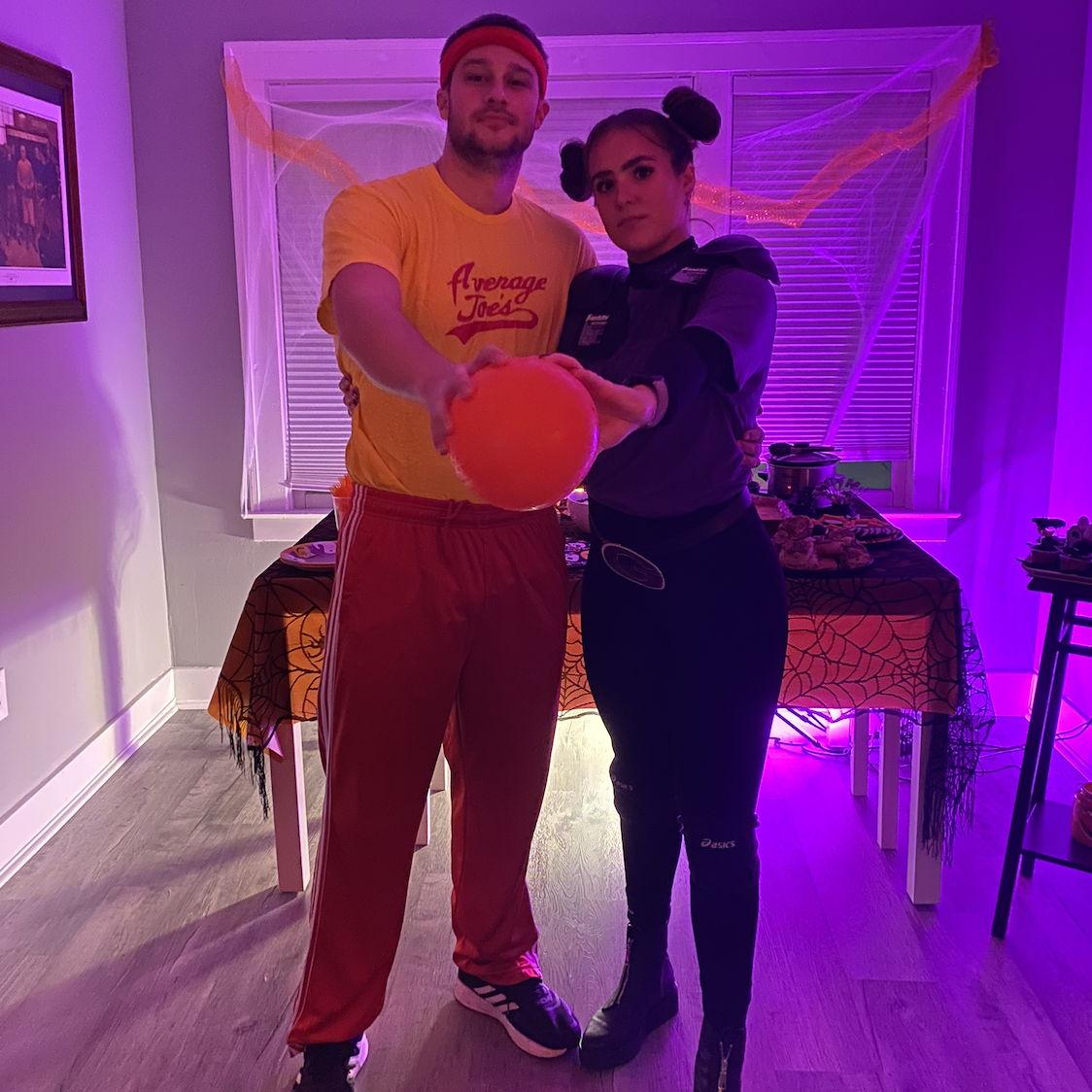Halloween costume from Dodgeball