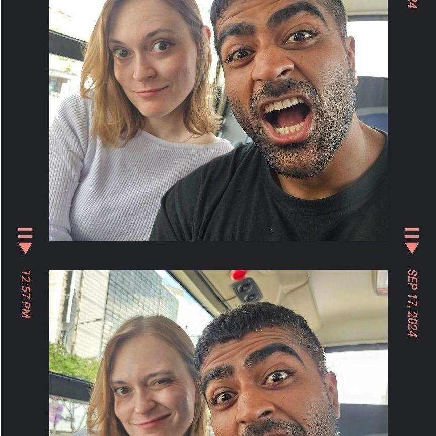 We had lots of laughs this day.