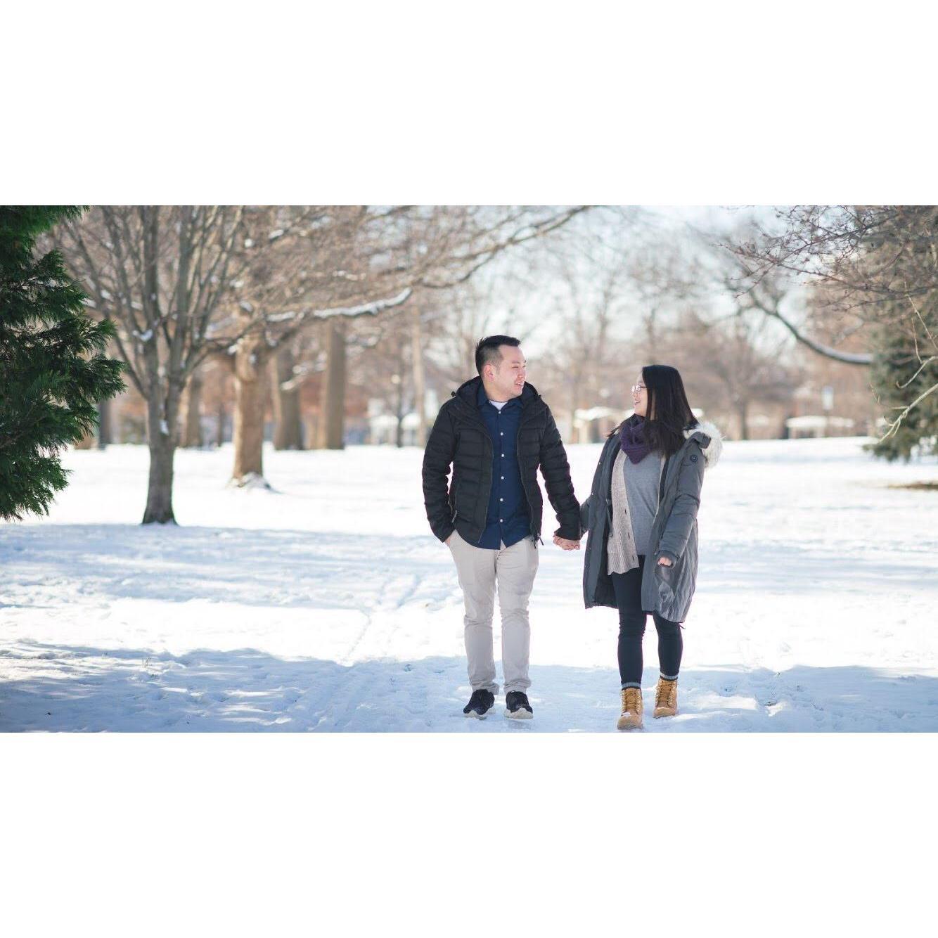 2018 - Columbus, OH in -17 degree weather