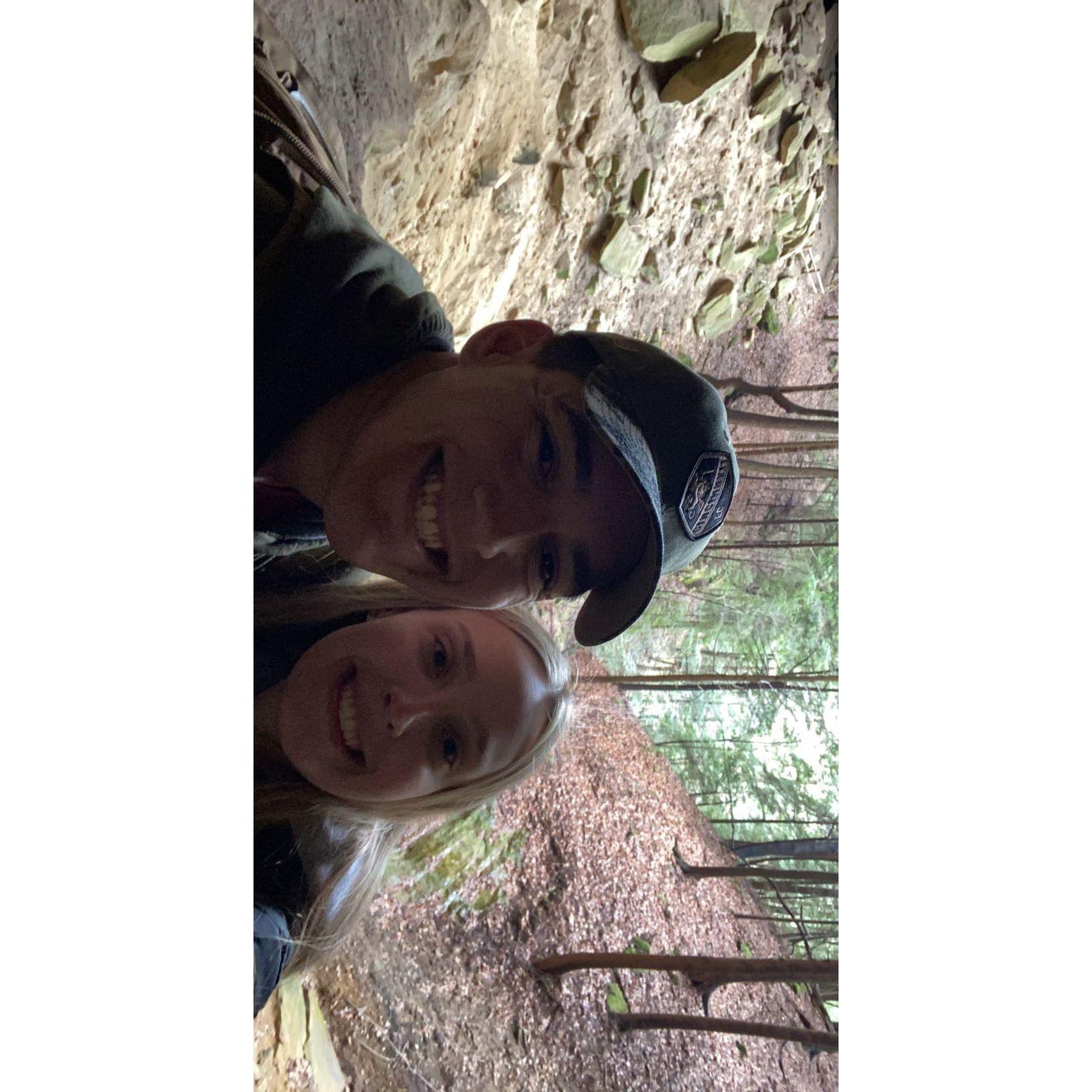First trip we took together was to Hocking Hills