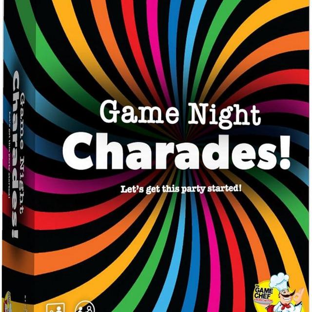 Game Night Charades - Party Charades Game - Contains 1120 Charades - Great Family & Party Game! 5 Categories - 1 Fun Game Night!