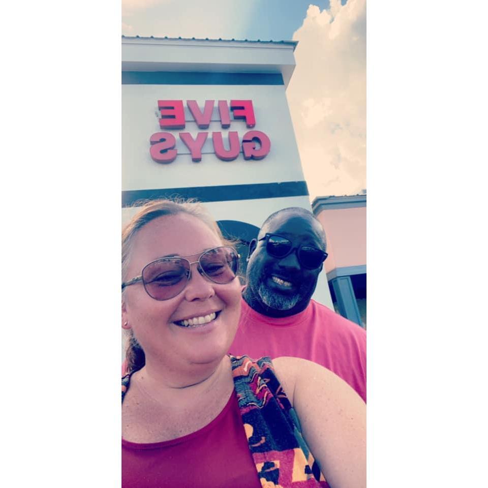 Celebrating our 3 year anniversary of our first date.