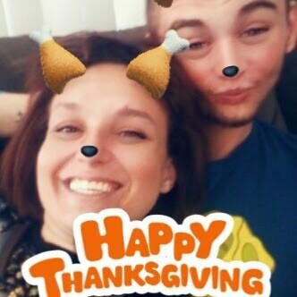 Our first Thanksgiving