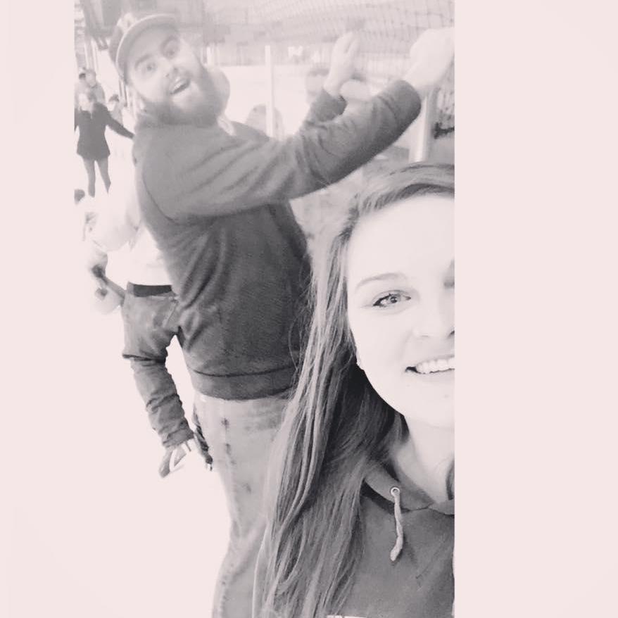 Finding out Clint is the best ice skater..... AND also the day Clint told me he loved me for the first time
February 2017