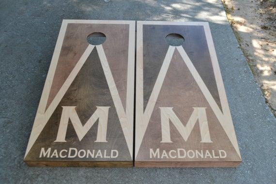 Custom Cornhole Set