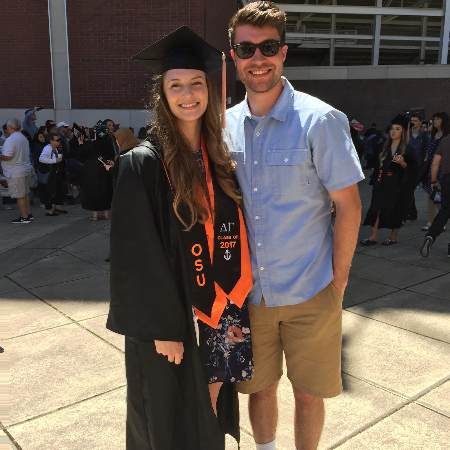 Lindsay's graduation from OSU
6/17/2017