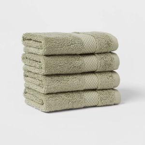 LIGHT GREEN Performance Plus Washcloths- Threshold™
