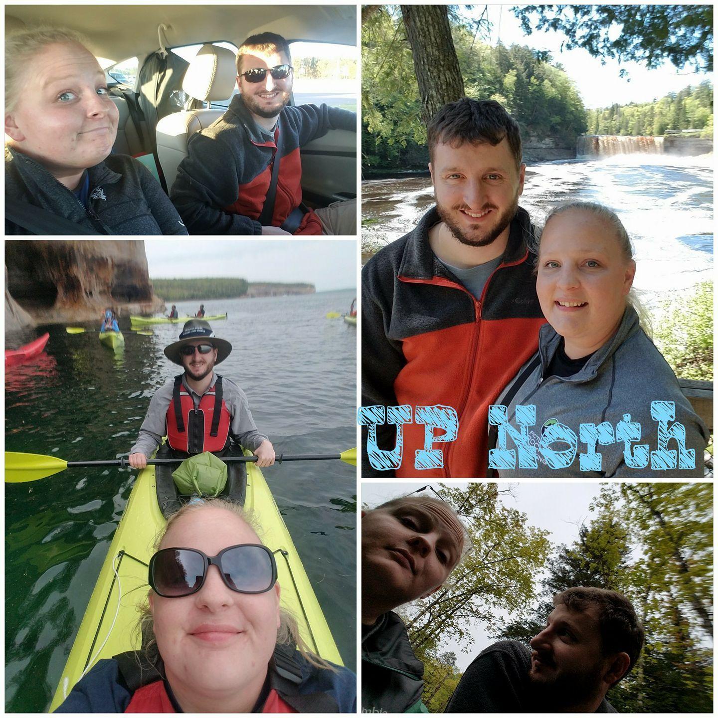 Kayaking the Great Superior Lake and doing some hiking.