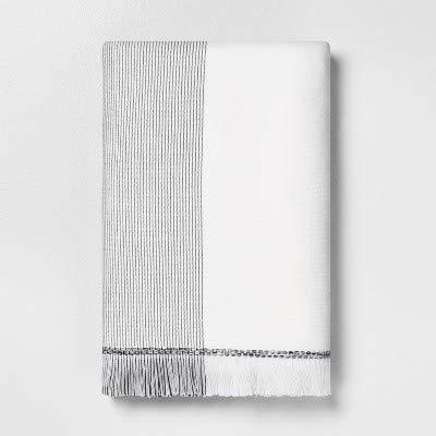 Microstripe Bath Towel Gray - Hearth & Hand with Magnolia