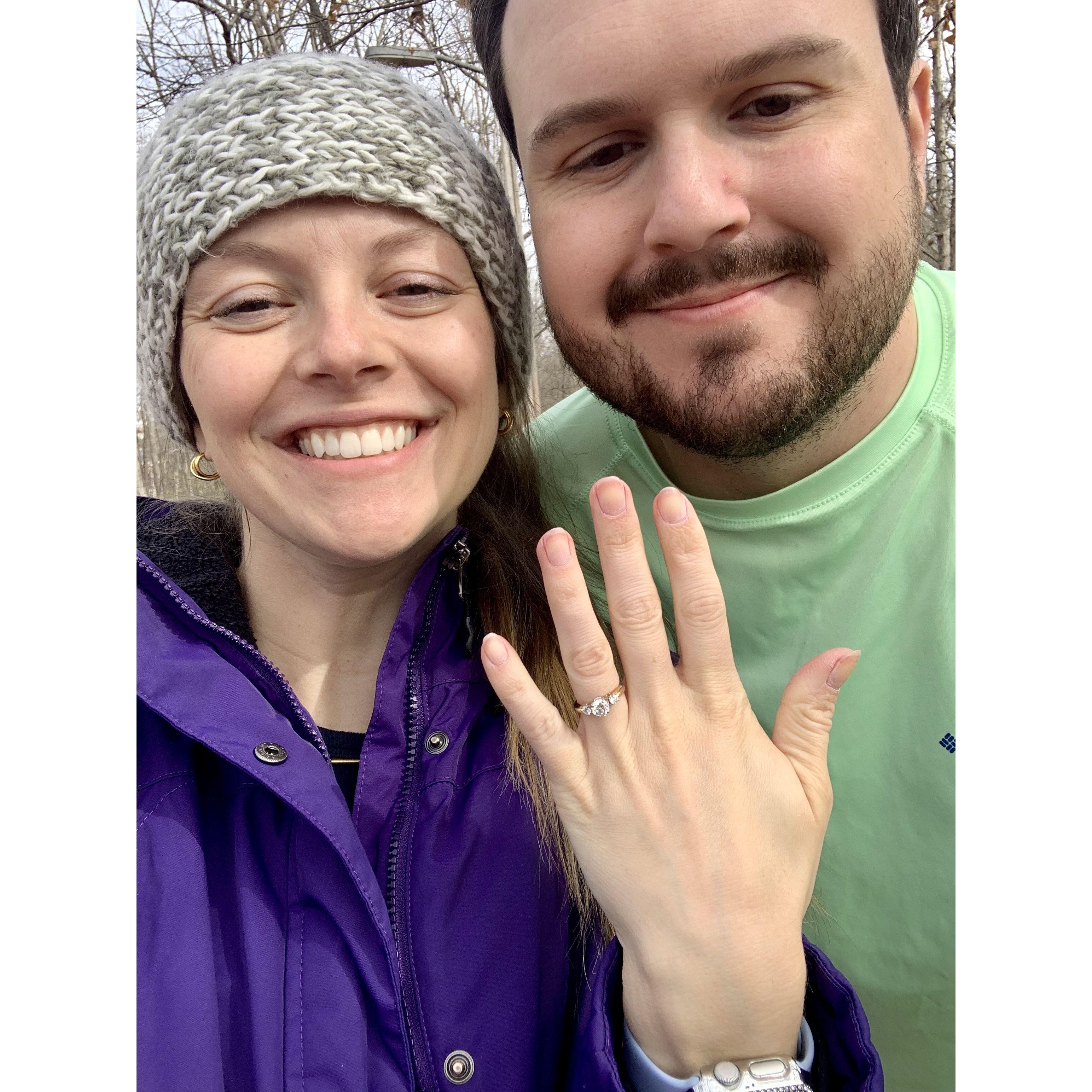 ENGAGED!!