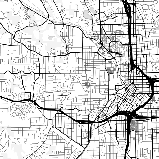 Atlanta Map print