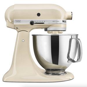 KitchenAid Artisan Series Matte White 5-Quart Tilt-Head Stand Mixer + Reviews | Crate & Barrel