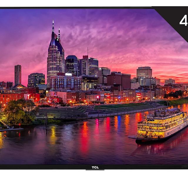 TCL 55P607 55-Inch 4K Ultra HD Roku Smart LED TV (2017 Model)