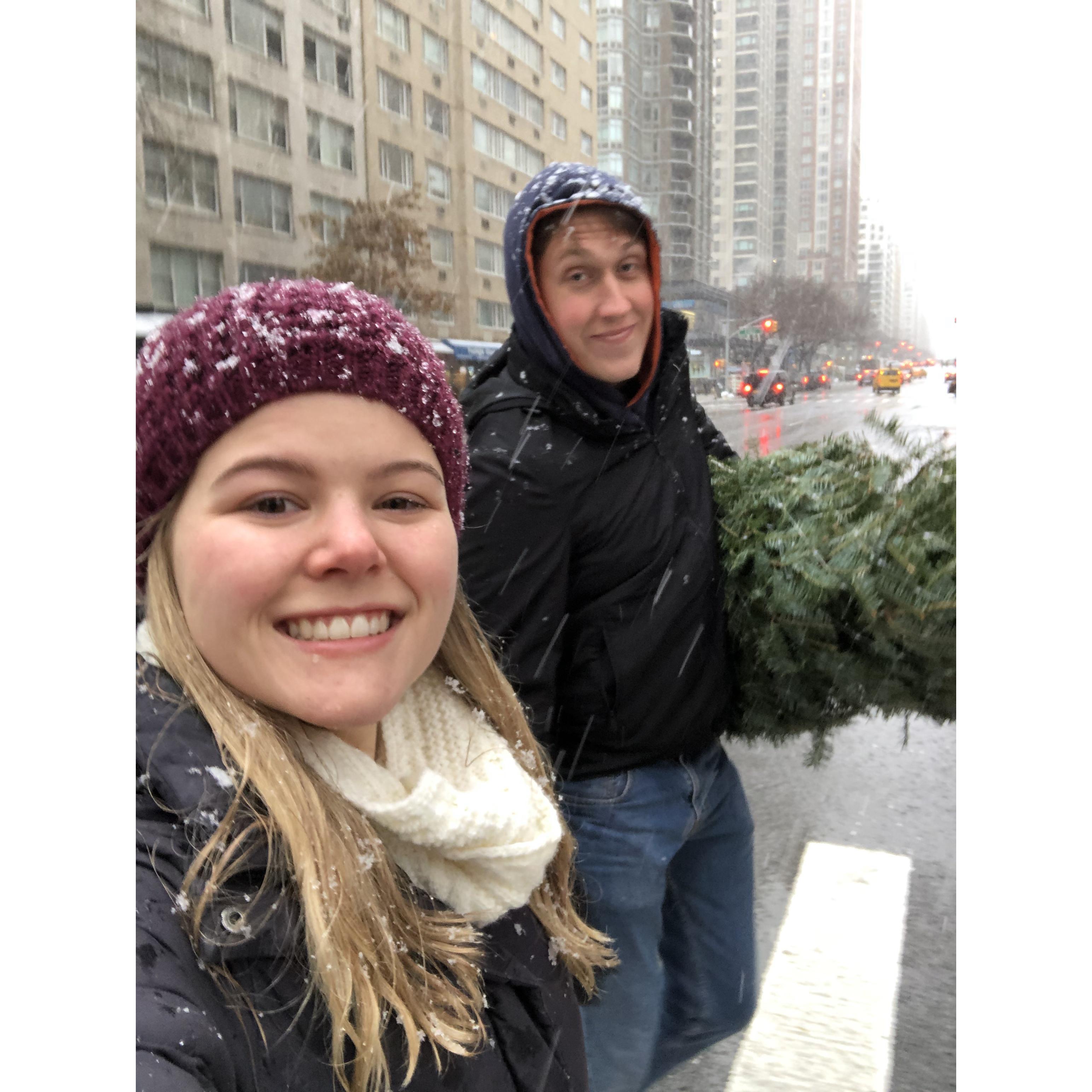 Our first Christmas tree