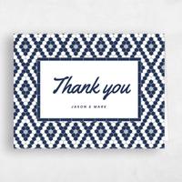 Blue Wedding Thank You - Metropol Landscape