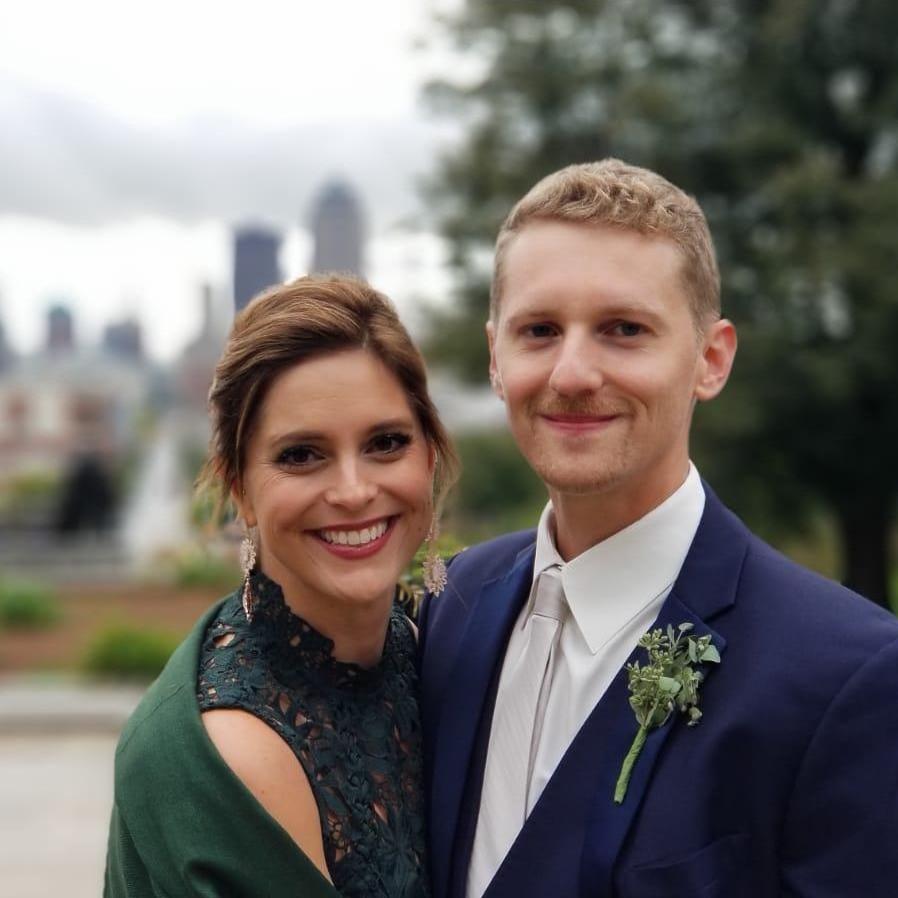 Tommy’s brother and sister-in-law, Andy and Maddy’s wedding day! Kristine’s first trip to Tommy’s hometown, Des Moines.