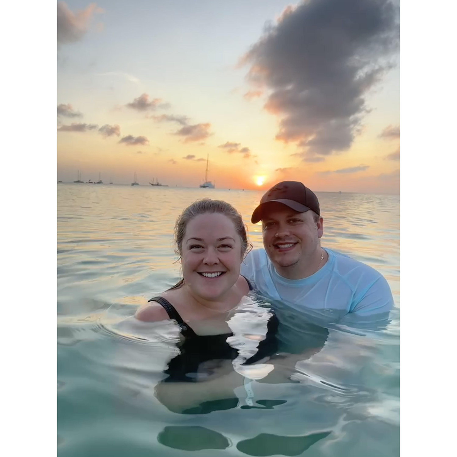 Sunsets in Aruba!