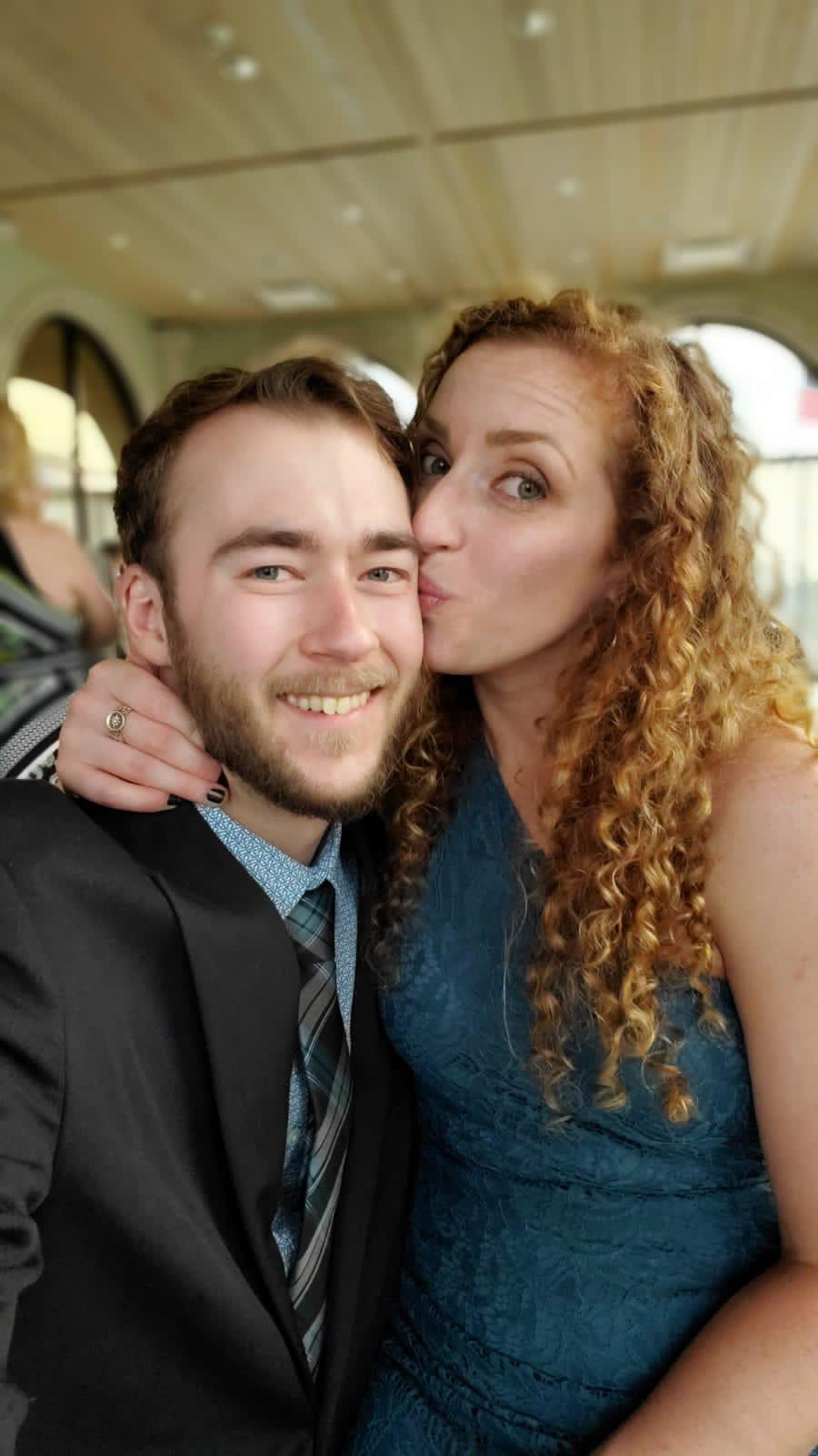 Our first wedding together! Congrats to the Treulichs!