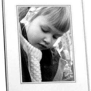 Picture Frame, Silver Bead 5" x 7"