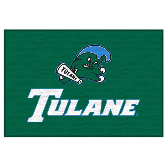 Tulane Green Wave 20'' x 30'' Floor Mat