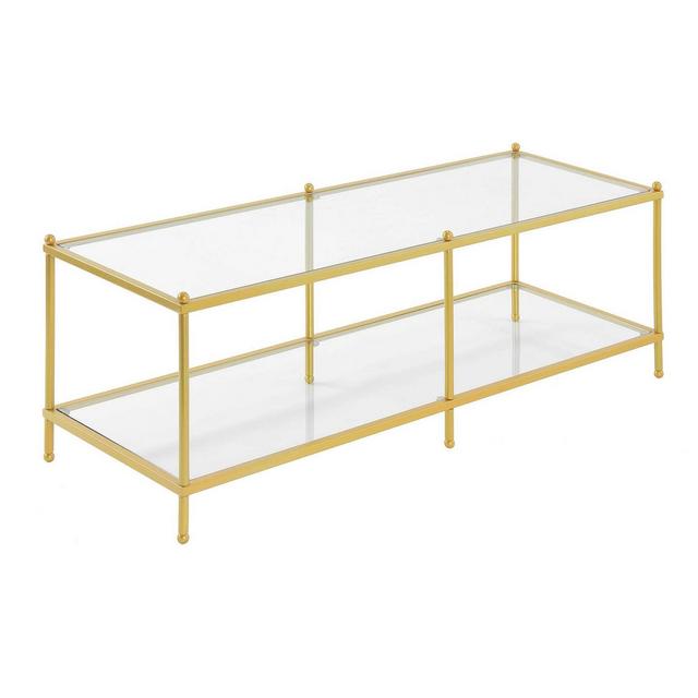 Royal Crest Coffee Table Gold - Breighton Home