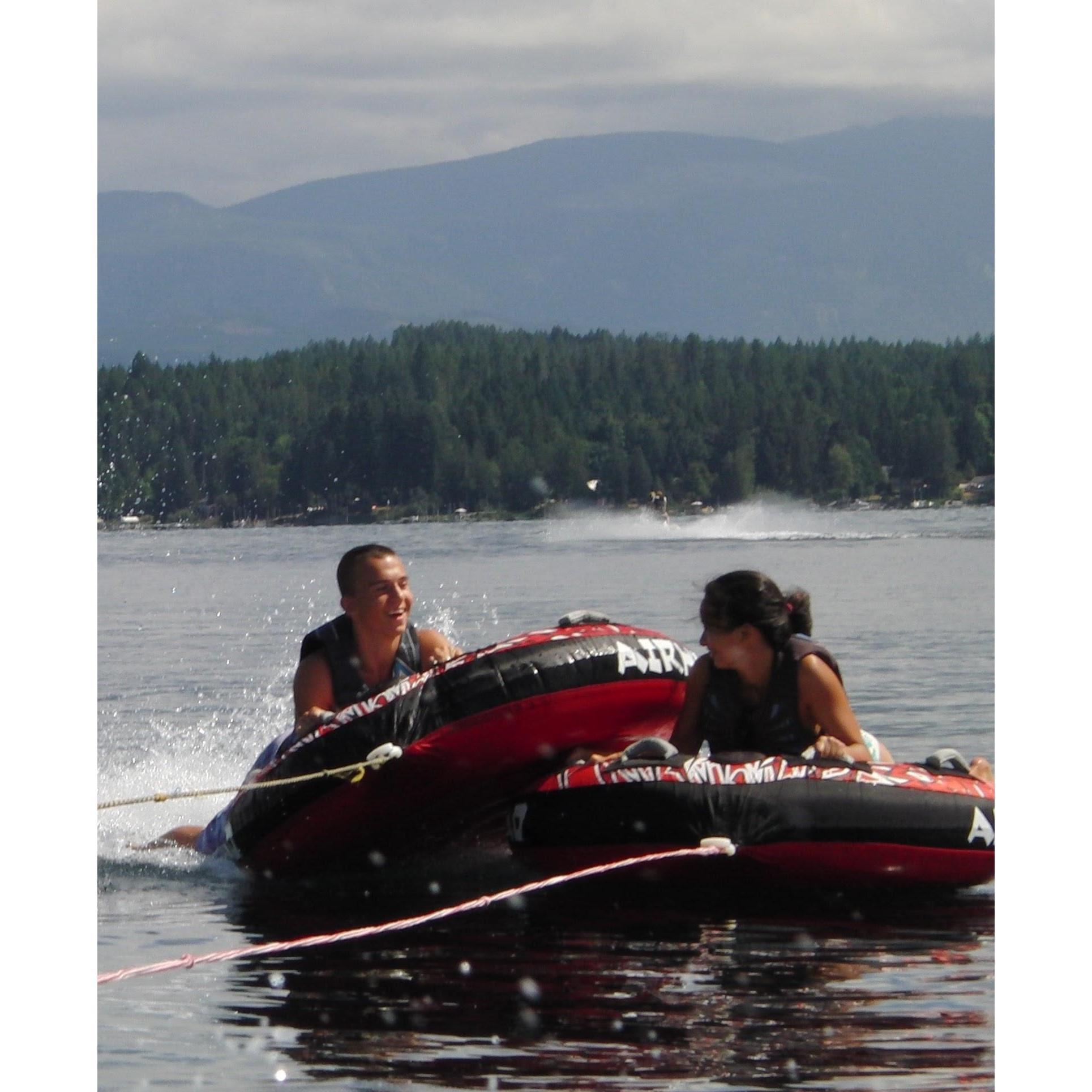 Tubing at Sproat Lake 2011